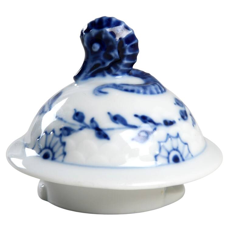 Blue Traditional (No Trim) Lid for Mini Coffee Pot