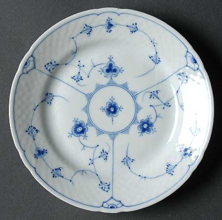 Blue Traditional (No Trim) Dessert/Pie Plate