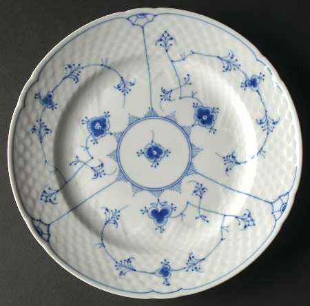 Blue Traditional (No Trim) Dinner Plate