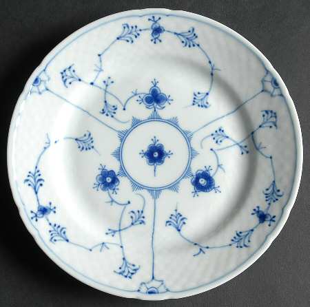 Blue Traditional (No Trim) Dessert/Pie Plate