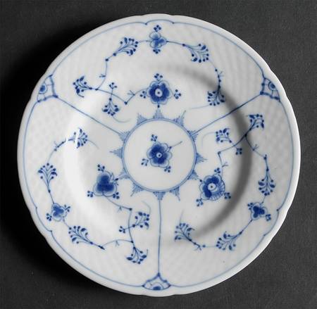 Blue Traditional (No Trim) Bread & Butter Plate