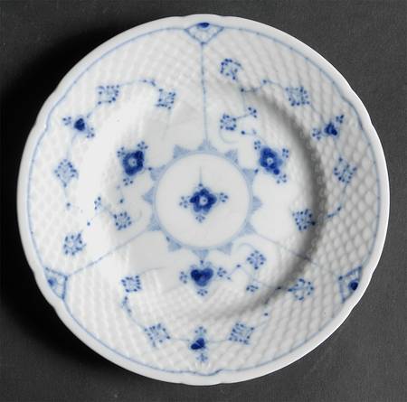 Blue Traditional (No Trim) Bread & Butter Plate