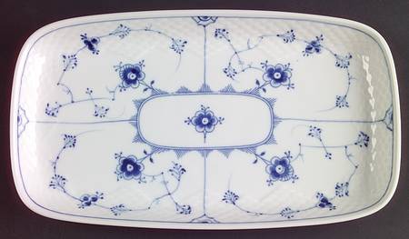 Blue Traditional (No Trim) Large Sandwich Tray