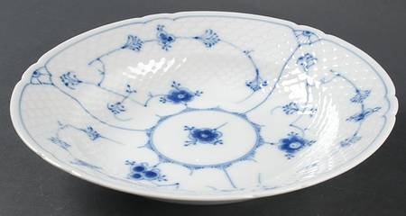 Blue Traditional (No Trim) Large Rim Soup Bowl
