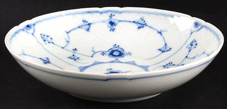 Blue Traditional (No Trim) Coupe Soup Bowl
