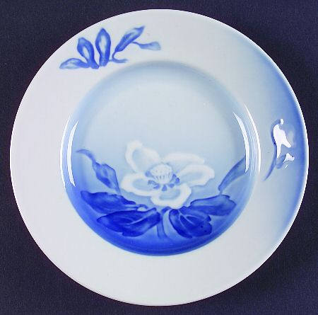 Christmas Rose Bread & Butter Plate