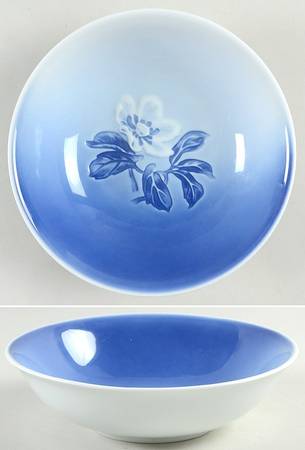 Christmas Rose Coupe Cereal Bowl