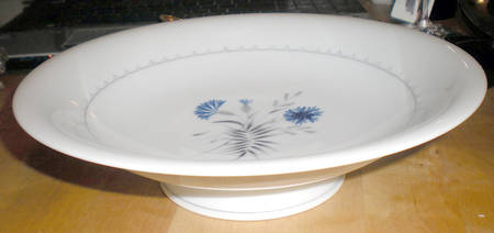 Cornflower Round Compote (Height X Width)