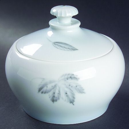 Falling Leaves Sugar Bowl & Lid