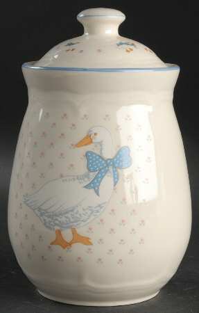 Aunt Rhody Medium Canister & Lid