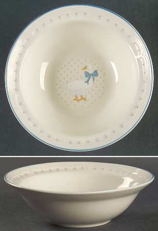 Aunt Rhody Rim Cereal Bowl