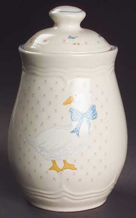 Aunt Rhody Small Canister & Lid