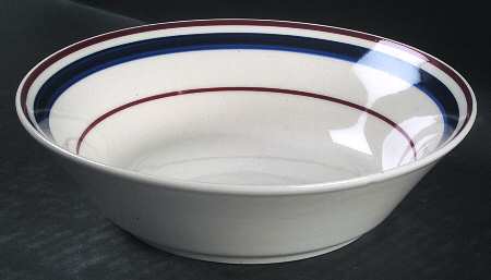 Cirque Blue Coupe Cereal Bowl