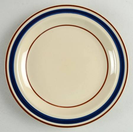 Cirque Blue Salad Plate