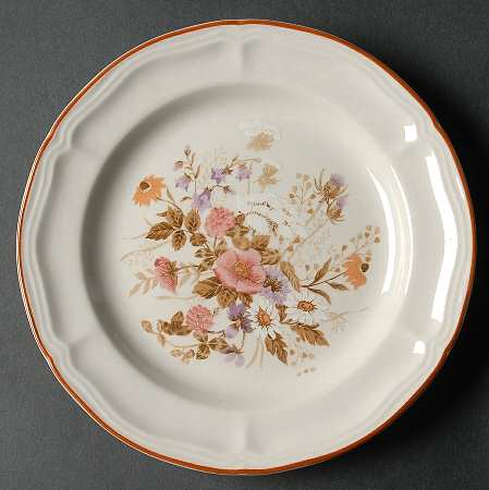 Meadow Flowers Salad Plate