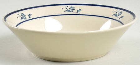 Scandia Blue Coupe Cereal Bowl