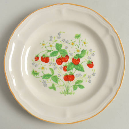 Strawberries Salad Plate