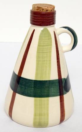 Gay Plaid Cork Stopper for Cruet