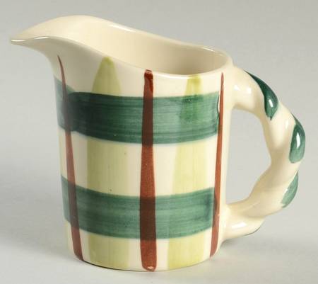 Gay Plaid Creamer