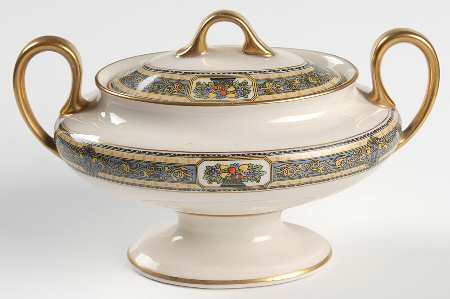 Orient Sugar Bowl & Lid