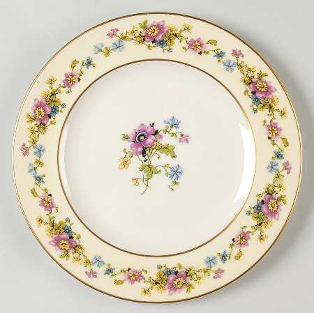 Wild Rose (USA) Luncheon Plate