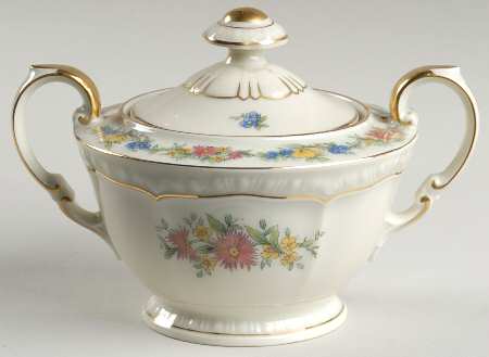 Adelphia Sugar Bowl & Lid