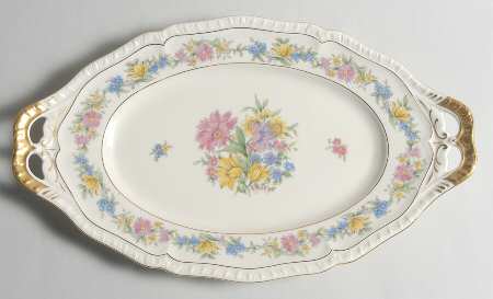 Adelphia 14" Oval Serving Platter by Black Knight