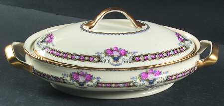 Belasco Oval Covered Vegetable by Black Knight