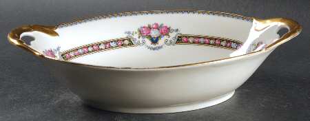 Belasco 11" Oval Vegetable Bowl by Black Knight