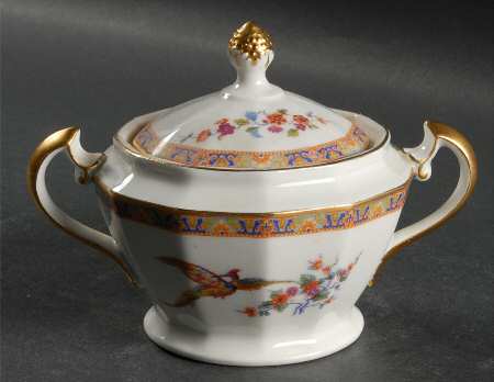 BLK5 (CZE) Sugar Bowl & Lid