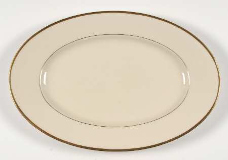 Colombia Cream 16" Oval Serving Platter