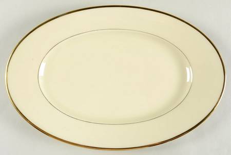 Colombia Cream 14" Oval Serving Platter