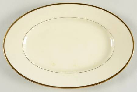 Colombia Cream 12" Oval Serving Platter