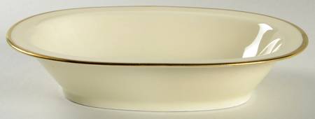 Colombia Cream 9" Oval Vegetable Bowl