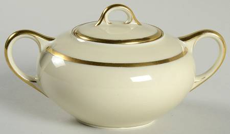 Colombia Cream Sugar Bowl & Lid