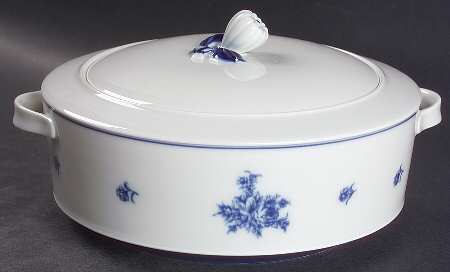Chateau D'Azur Round Covered Vegetable
