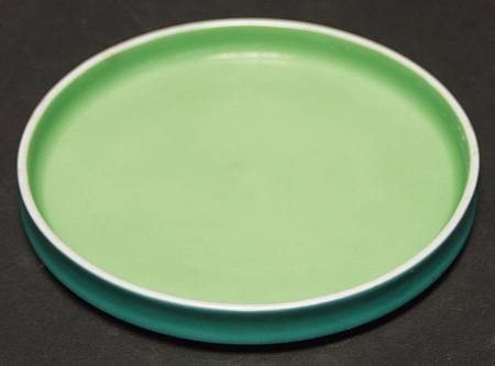Chromatics Blue Green Bread & Butter Plate by Block