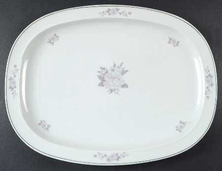 Chateau Rose 14" Oval Serving Platter by Block