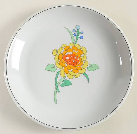 Chrysanthemum Salad Plate