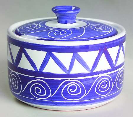 Cote D'Azur Sugar Bowl & Lid