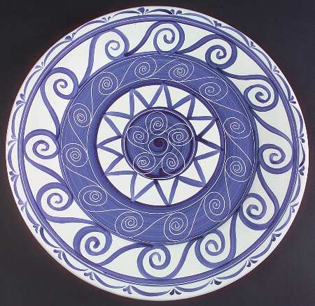Cote D'Azur 13" Chop Plate (Round Platter)
