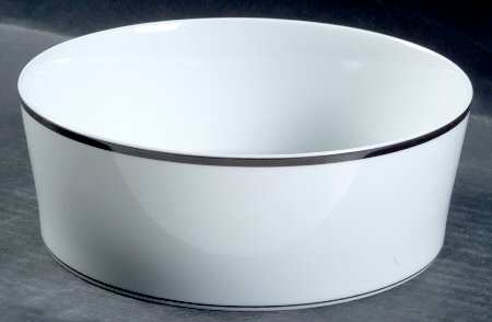 Lisboa Black 7" Round Vegetable Bowl