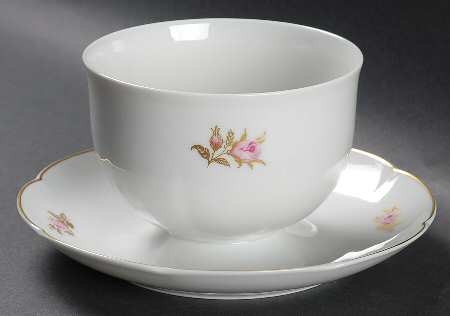 Lorraine Gravy Boat with Attached Underplate by Block