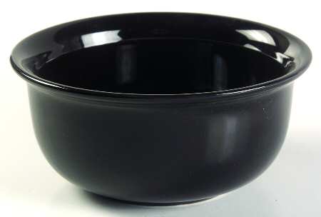Rainbow Black Coupe Cereal Bowl