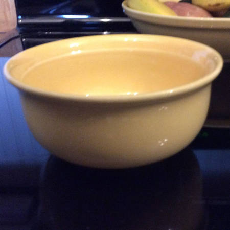 Rainbow Yellow Coupe Cereal Bowl