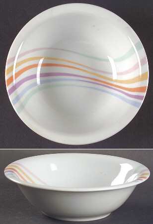 Swingtime Rim Cereal Bowl