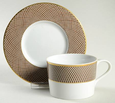 Terra Flat Cup & Saucer Set