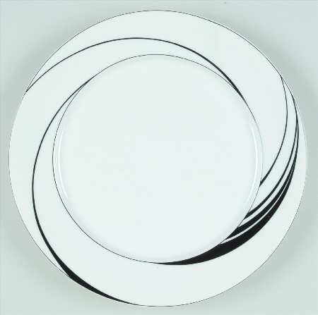 White Pearl Luncheon Plate by Block