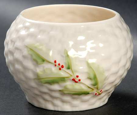 Enchanted Holly Open Sugar Bowl