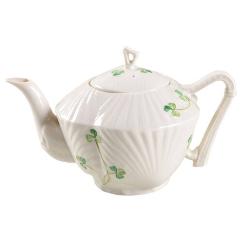 Harp Shamrock Teapot & Lid